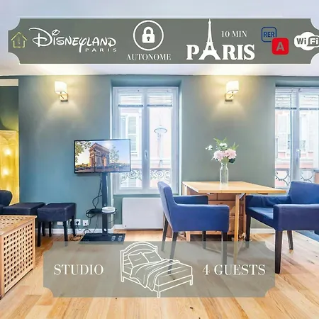 Apartment Matcha - 10min To Paris *
